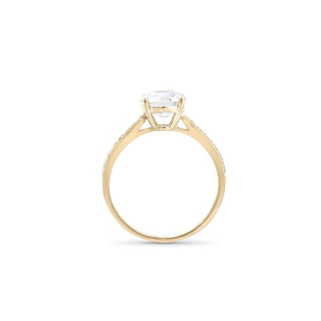 $12,995 Value! 2.18 Ctw IGI Certified Lab Diamond 14K Gold Designer Ring E-F VVS new NEW  995 Government Surplus Auction - Photo #2