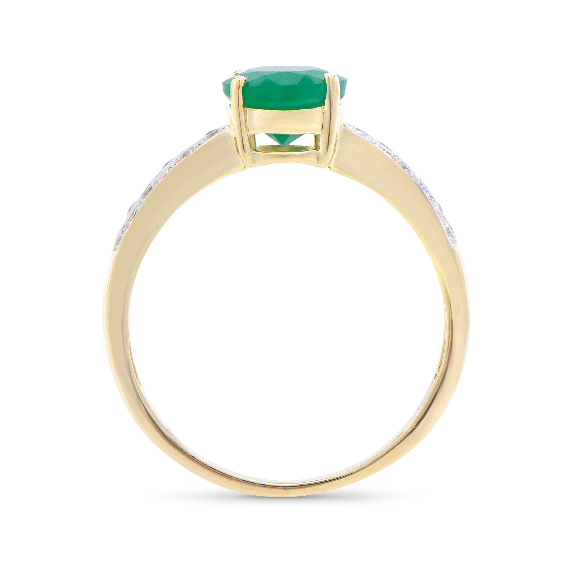 $5,495 Value! 1.75 CTW GLS Certified Natural Diamond Emerald 14K GOLD Designer Ring NEW  495 Government Surplus Auction - Photo #5