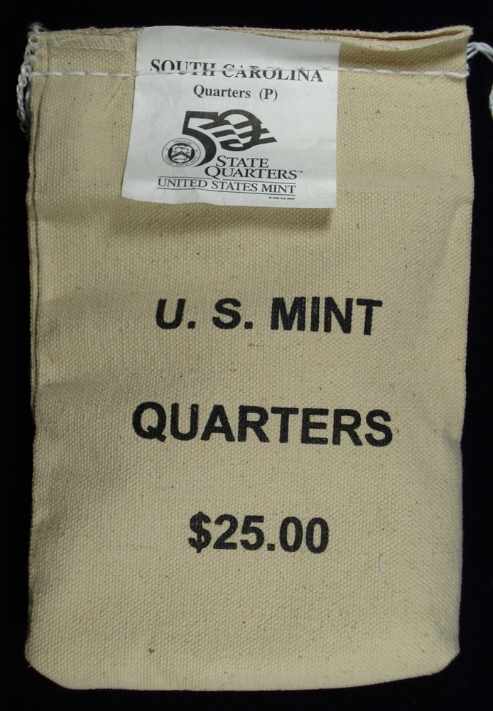 $425,000.00 Potential? Unopened Mint Bag - 2001P Rhode Island Qtrs!  425 Government Surplus Auction - Photo #4