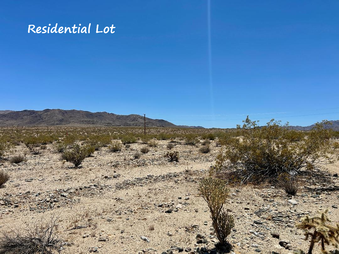 PRIME RESIDENTIAL LOT - Owner Financing Available    Twentynine Palms/Joshua Tree