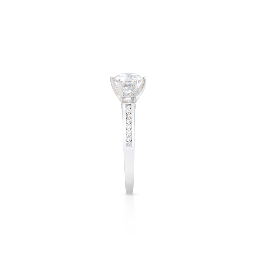 NEW $10,795 Value! 1.39 Ctw IGI Certified Lab Diamonds E-F VVS 14K Designer Ring  795 Government Surplus Auction - Photo #5
