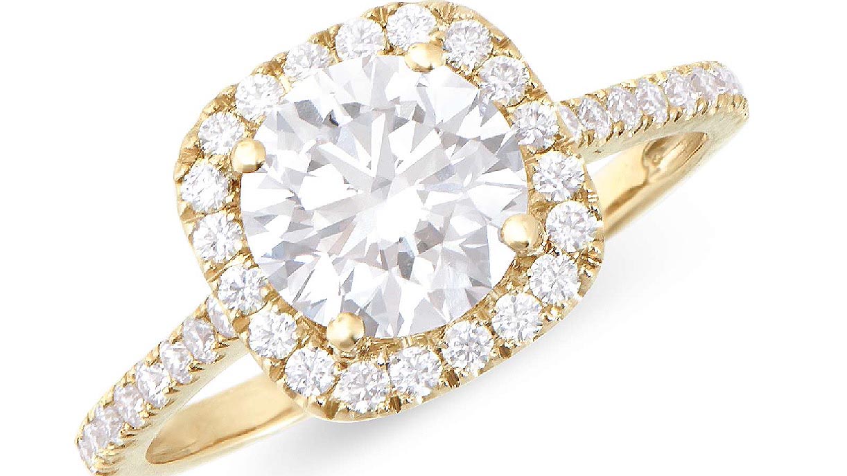 $13,695 Value! 2.39 Ctw IGI Certified Lab Diamond 14K Gold Designer Ring E-F VVS NEW