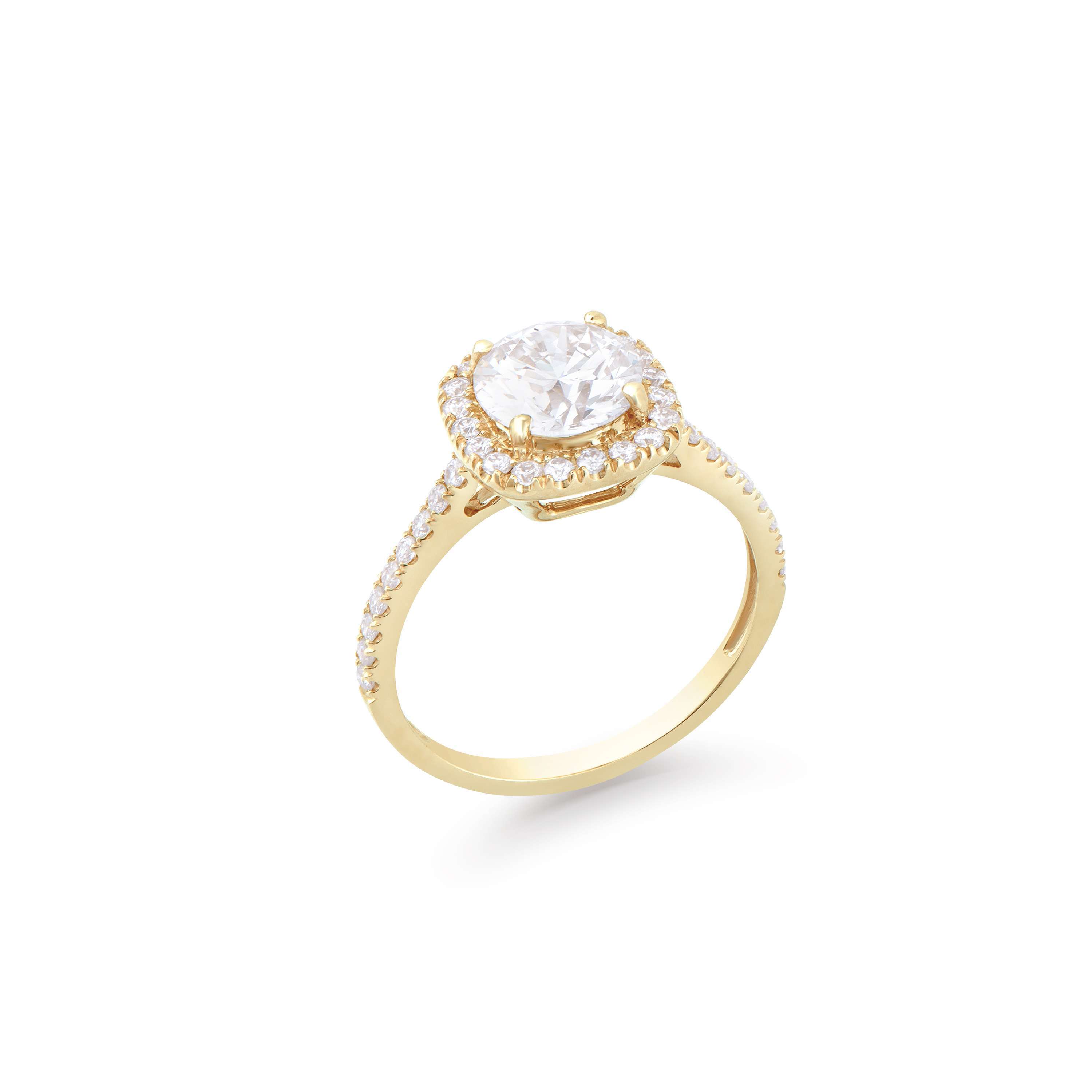 $13,695 Value! 2.39 Ctw IGI Certified Lab Diamond 14K Gold Designer Ring E-F VVS NEW  695 Government Surplus Auction - Photo #4