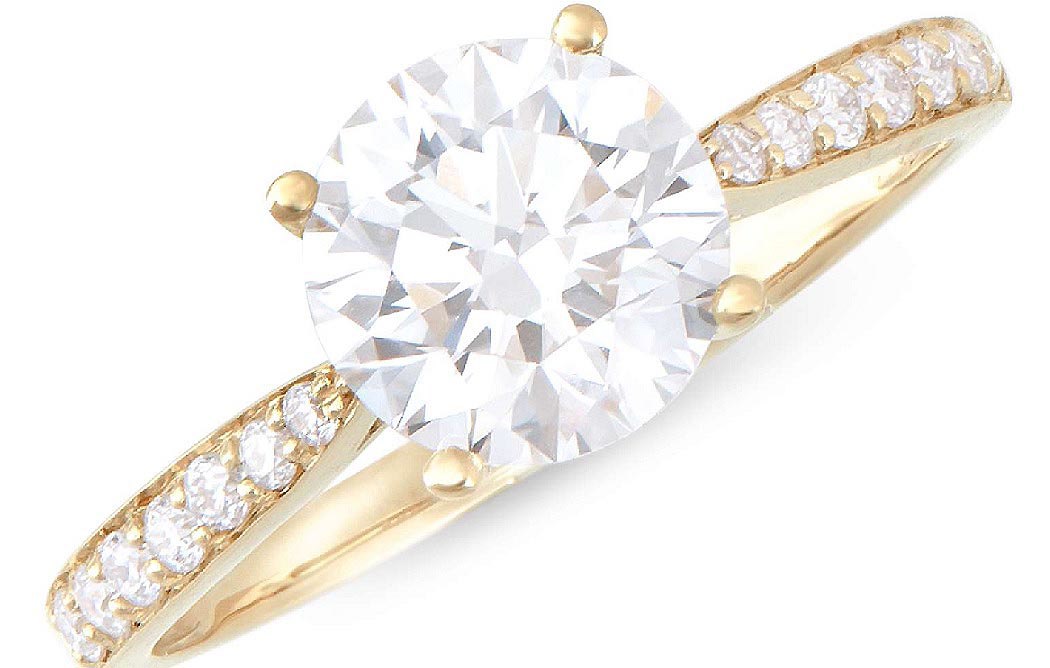 $12,995 Value! 2.18 Ctw IGI Certified Lab Diamond 14K Gold Designer Ring E-F VVS new NEW  995 Government Surplus Auction - Photo #4