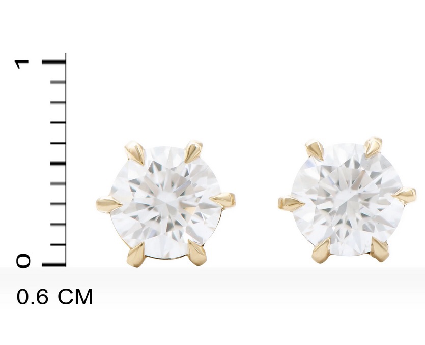 $7,895 Value! 2.12 Cts IGI Certified Lab Diamonds 14K Designer Earrings E-F VVS NEW  895 Government Surplus Auction - Photo #3