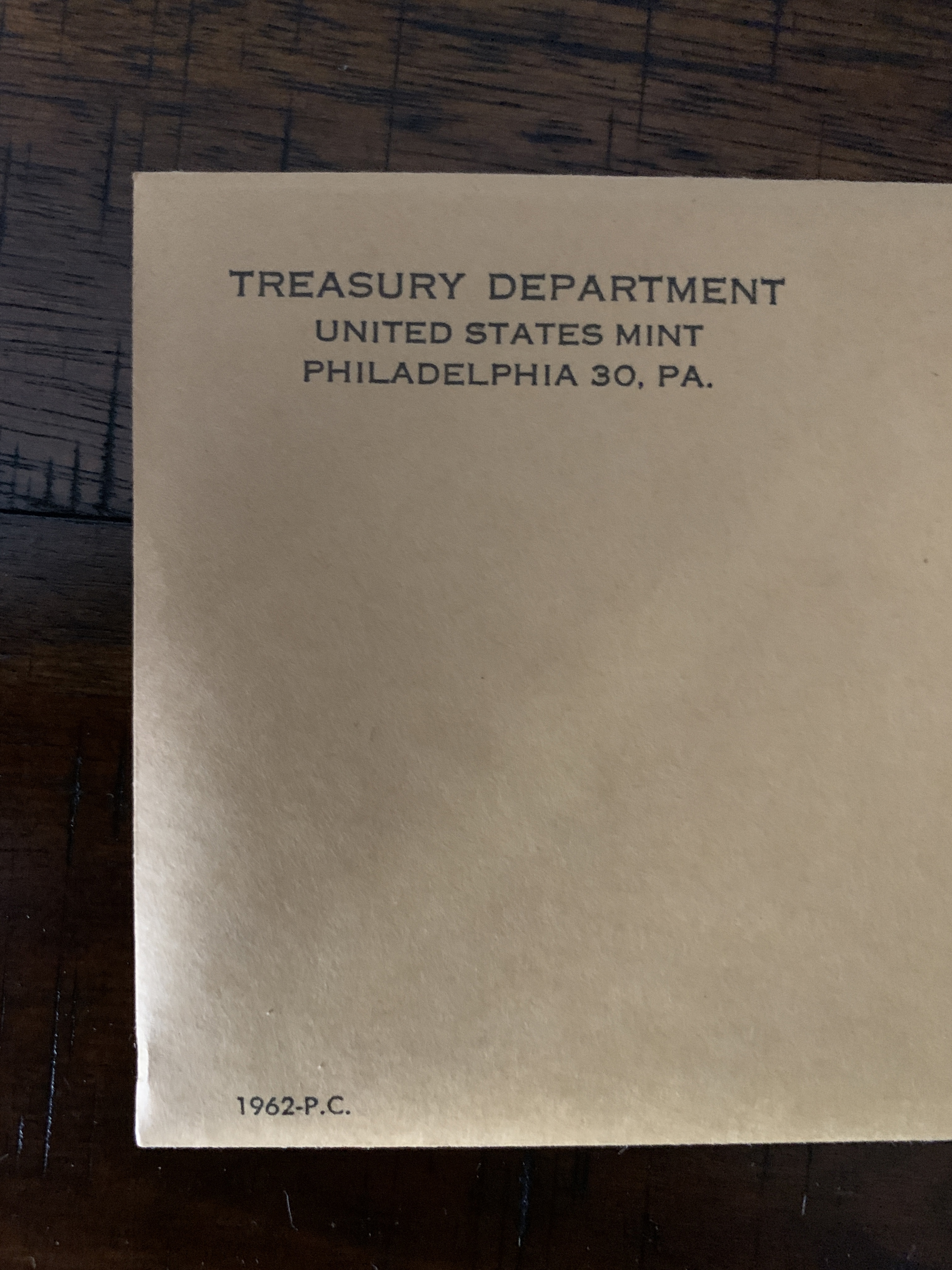 $103,000.00 Possible!! ONE (1) 1962 Unopened Mint Proof Set!  103 Government Surplus Auction - Photo #4