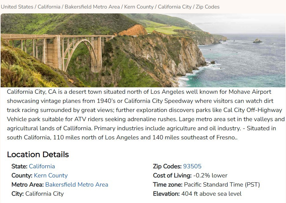 California City, 2.45 acres of land, rides the speed train to Los Angeles. Owner financing $1.00 Toyota Land Cruiser Government Surplus Auction - Photo #2