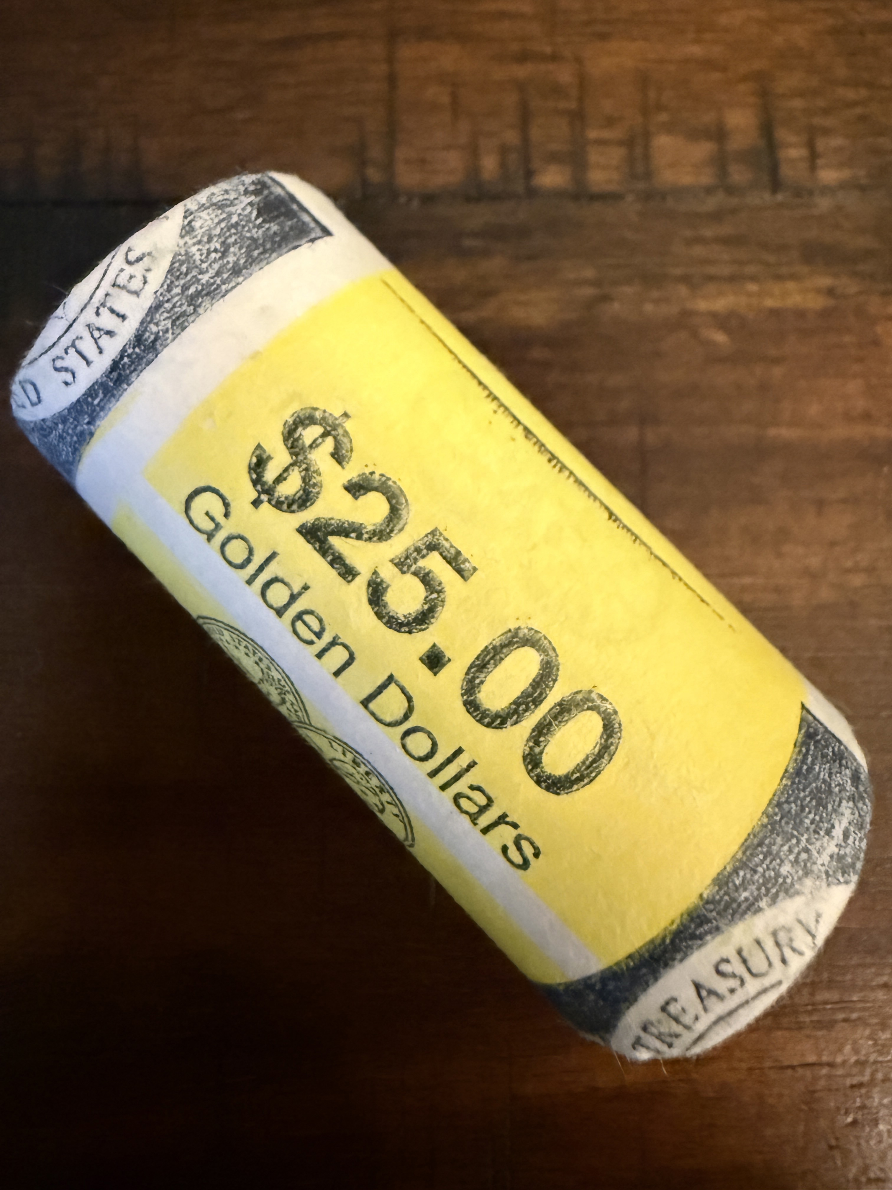 $250,000.00 Coin Inside? Unopened Mint Roll - 2000P Sacagawea Dollars!  250 Government Surplus Auction - Photo #6