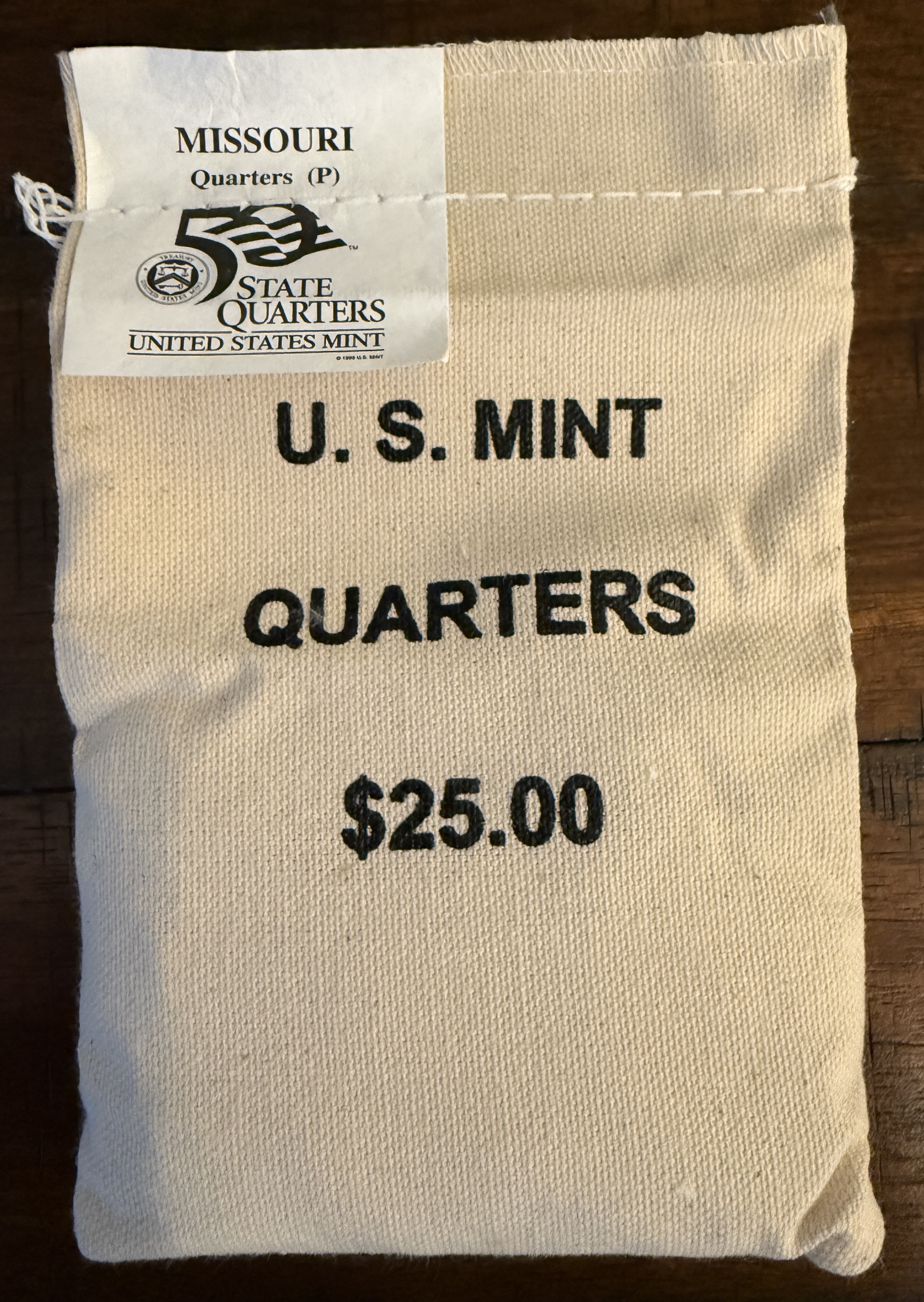 $375,000.00 Potential? Unopened Mint Bag - 2003P Missouri Quarters!