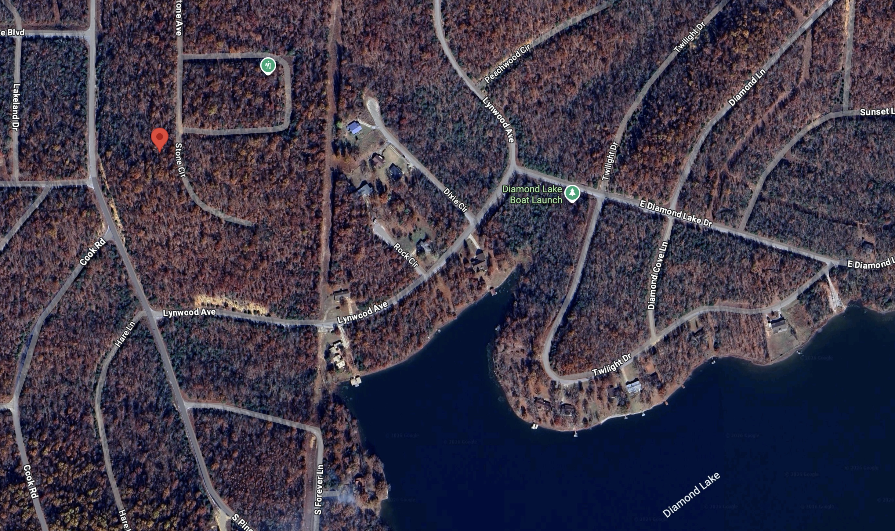 Horseshoe Bend - 0.32acre lot very close to Diamond Lake