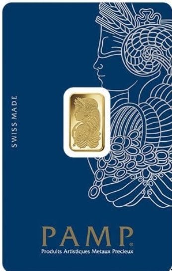 Great Investment! PAMP Suisse Gold Bar, 2.5 Gram, .9999 Pure  IRA Approved