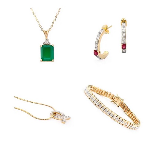 Hot Sale! Mixed Lot of 15 Designer Jewelry Value $4,775 NEW