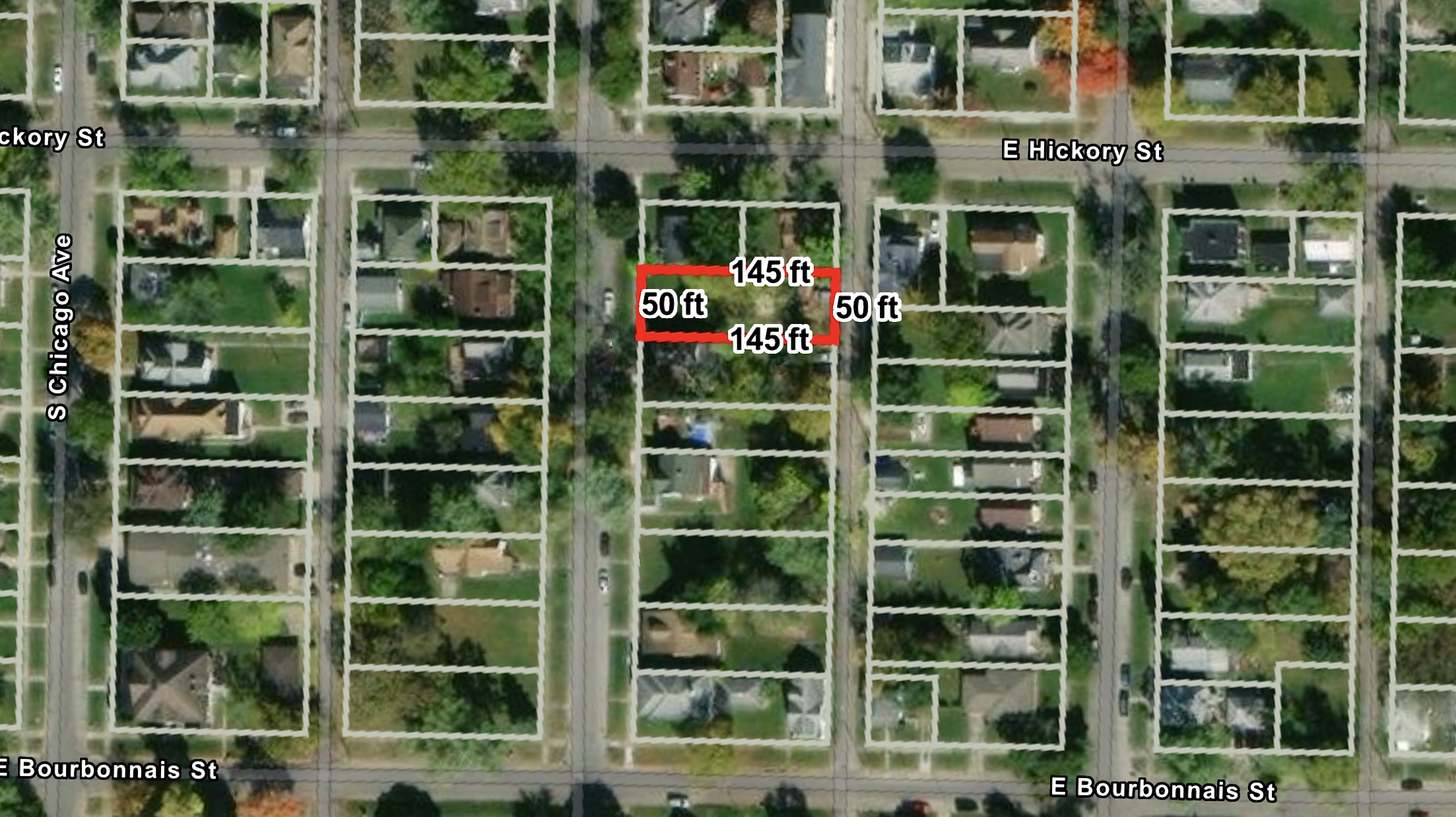 Large Residential Lot South-West of Chicago (Kankakee, IL)   Government Surplus Auction - Photo #5