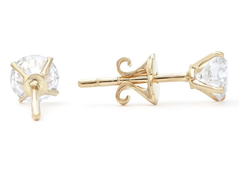 NEW $6,995 Value! 2.08 Ctw IGI Certified  Lab Diamonds 14K Gold Earrings E-F VVS  995 Government Surplus Auction - Photo #3