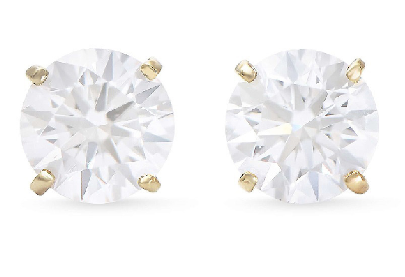 $6,995 Value! 2.14 Ctw IGI Certified Lab Diamond 14K Earrings Ideal Cut NEW  995 Government Surplus Auction - Photo #2
