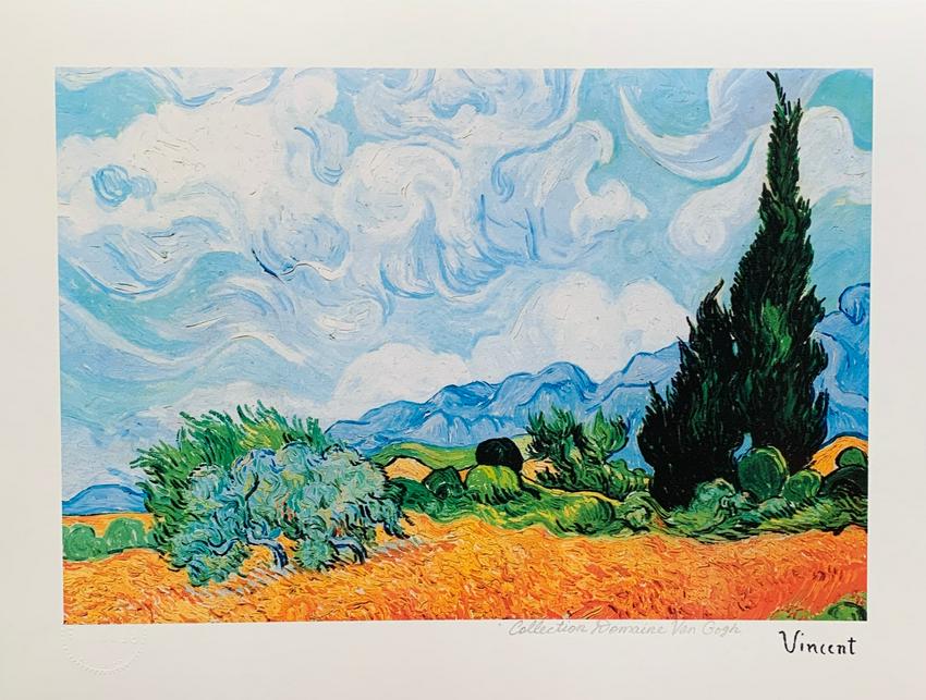 Van Gogh Art Collection 5 Estate Signed Limited Edition Giclee MSRP $2,695!  695 Government Surplus Auction - Photo #5