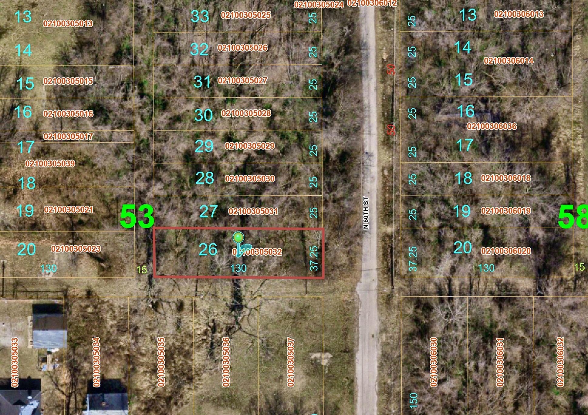 ($1-Bid) (No Reserve) Residential City Lot about 7.6 Miles from Downtown St. Louis   Government Surplus Auction - Photo #4