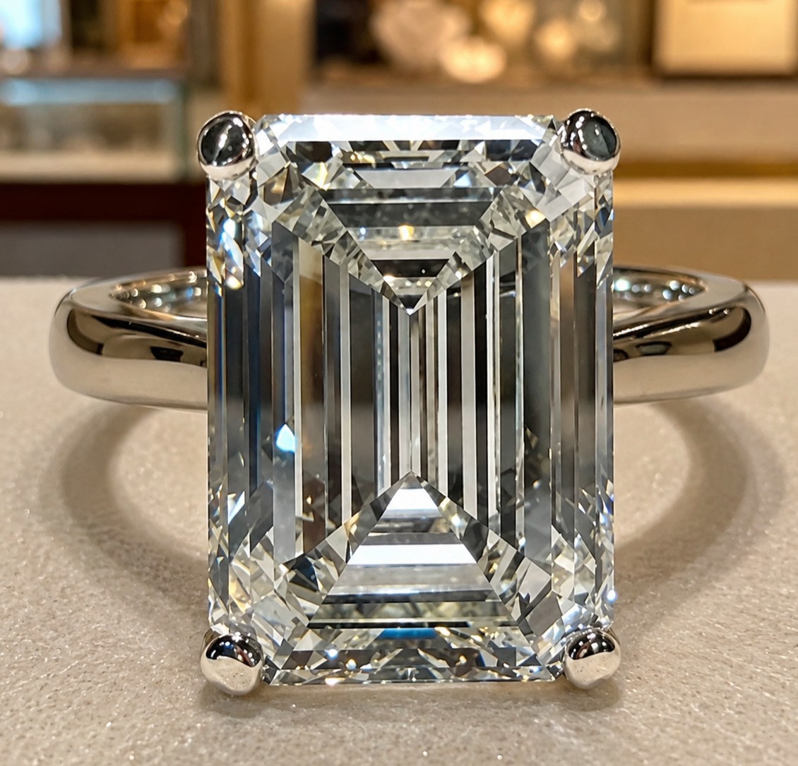 WE SHIP  $15,750 10.52ct Lab Grown Diamond Ring F, VVS2 - IGI & UGL CERTS New Case 750 Government Surplus Auction - Photo #3