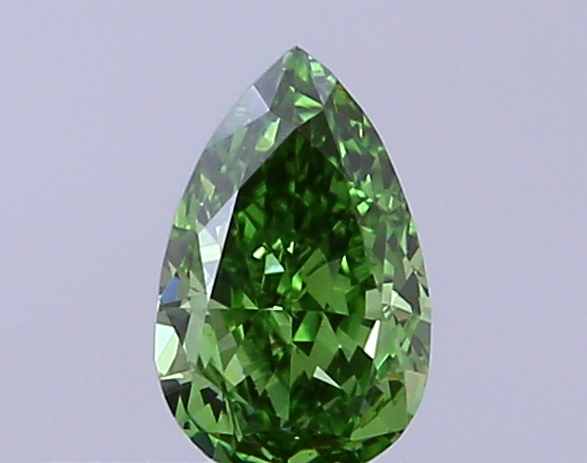 WE SHIP  .27ct Lab Grown FANCY VIVID GREEN Diamond Loose VS1 - IGI CERTIFICATE