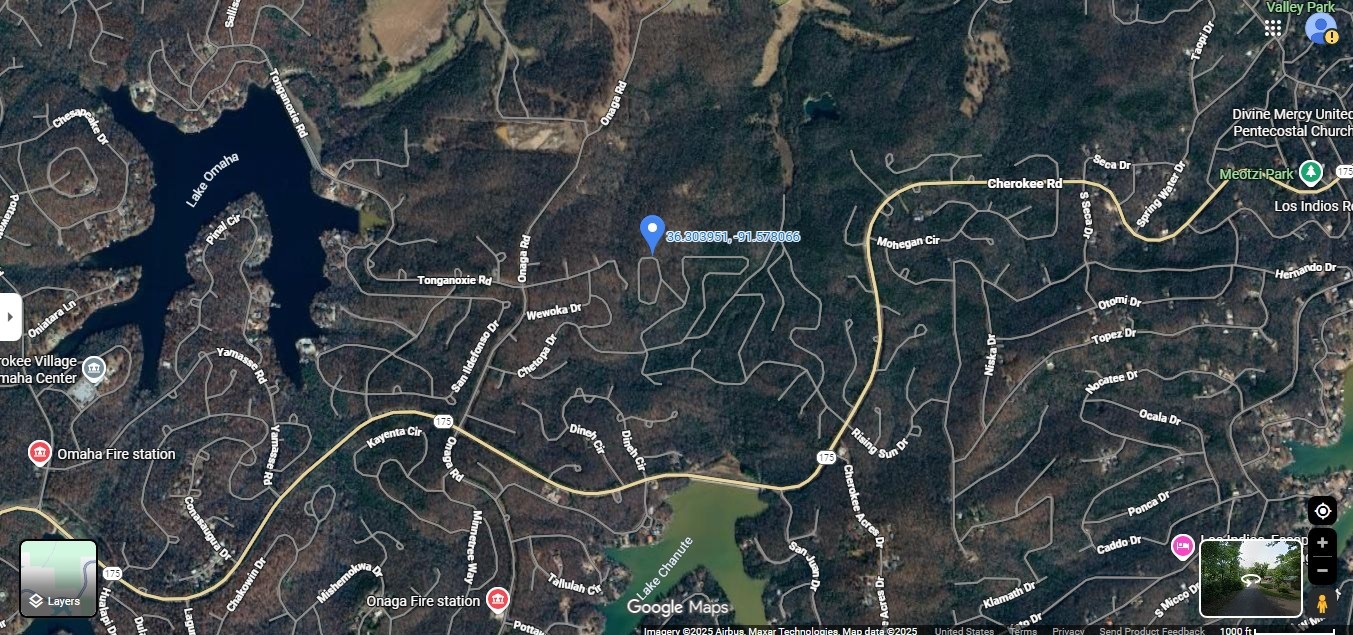 Lake Omaha Area* Black Cloud Circle Lot w/Amenities*Taxes Current*Cherokee Village Arkansas Jeep Cherokee Government Surplus Auction - Photo #2