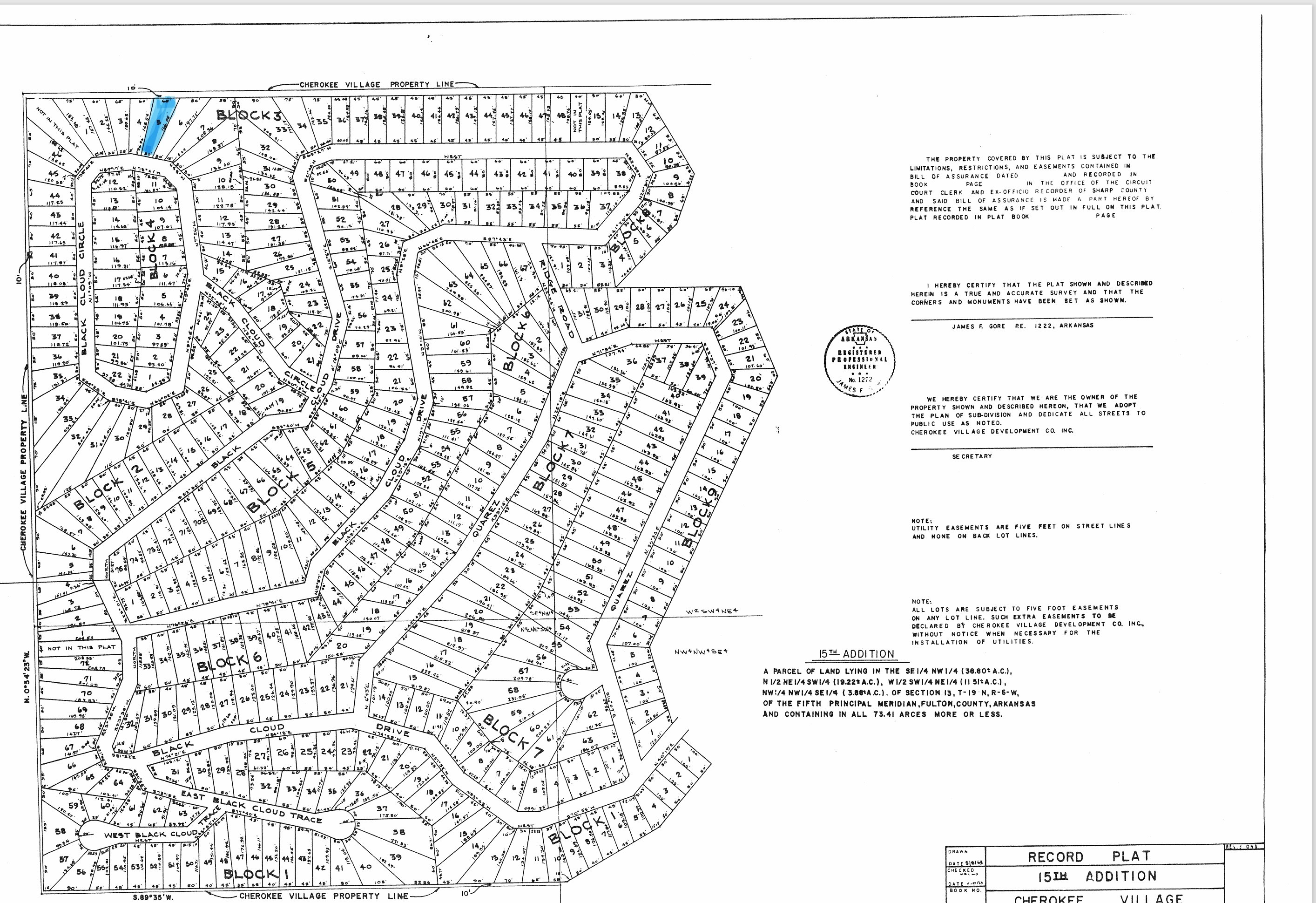 Lake Omaha Area* Black Cloud Circle Lot w/Amenities*Taxes Current*Cherokee Village Arkansas Jeep Cherokee Government Surplus Auction - Photo #4