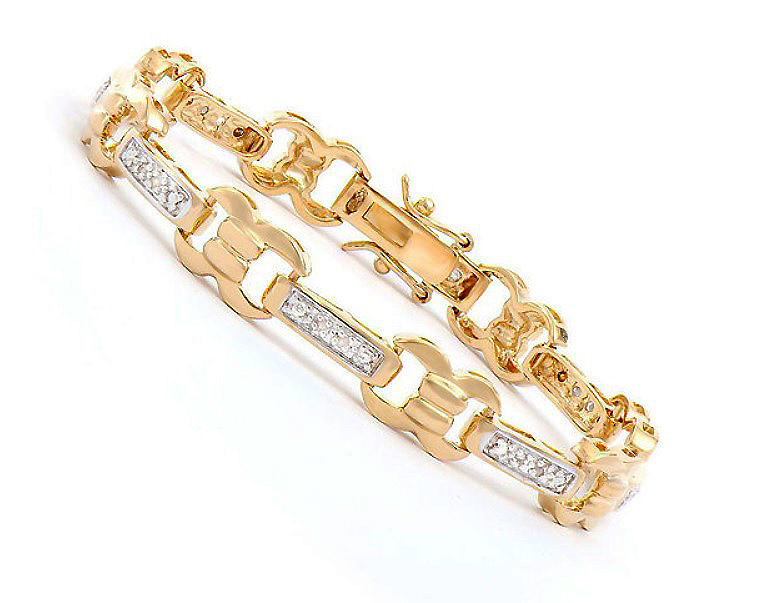 $2,395 Value! 0.29 cts Natural Diamonds Designer Bracelet NEW  395 Government Surplus Auction - Photo #2