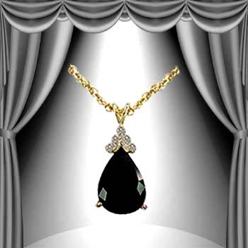 $1,895 Value! 6.06 cts Natural Sapphire & Diamond Designer Necklace NEW