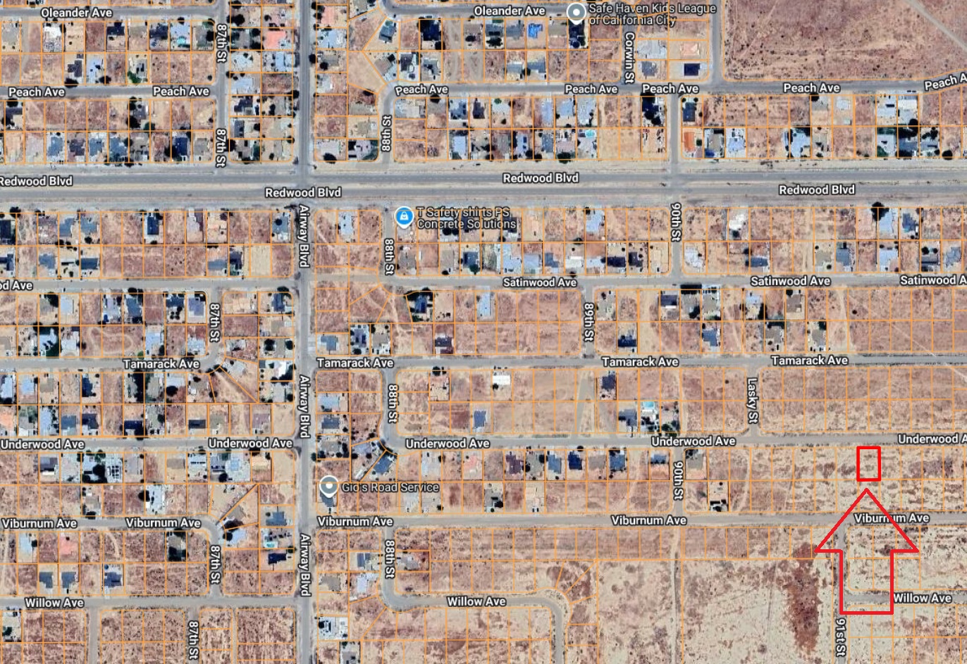 OWNER-FINANCED: California City, CA - Prime Home Site - Only $1 Down & as low as $167/mo!  167 Government Surplus Auction - Photo #3