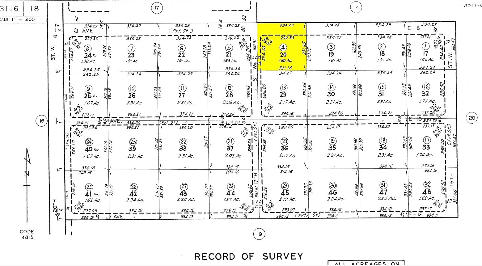 2.5 Acres For Sale In Lancaster, CA   Government Surplus Auction - Photo #4