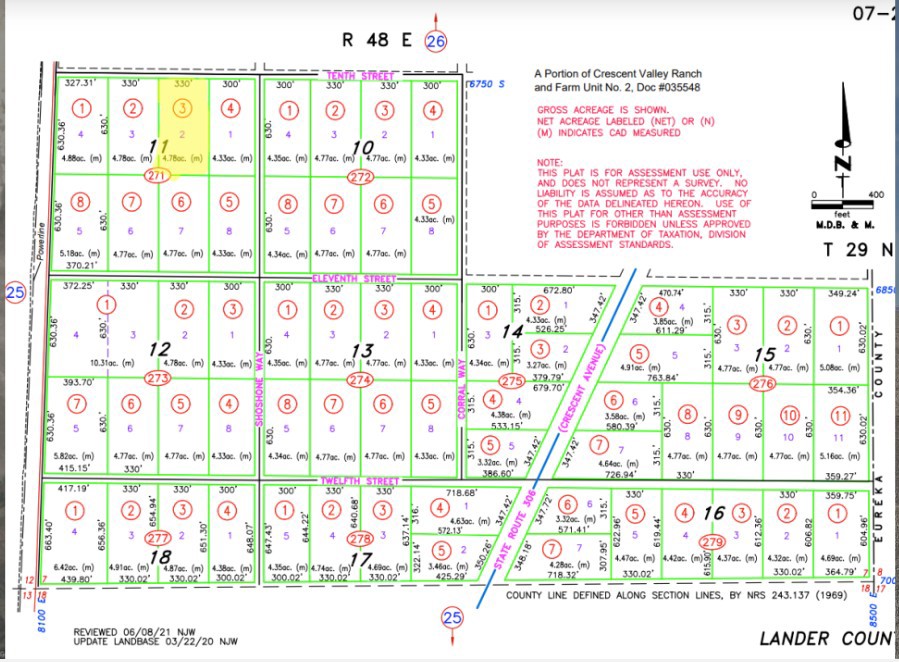 4.78 Acres Of Land With Mountain Views Near Crescent Valley, NV   Government Surplus Auction - Photo #4