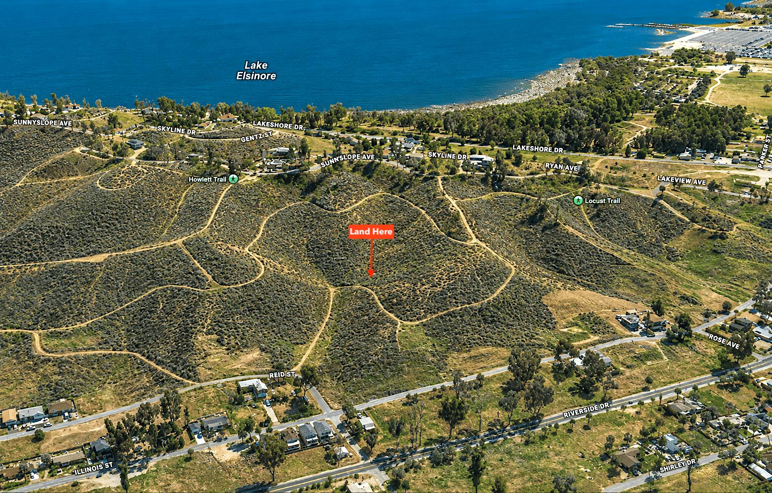 owner financed 0.15 acres  APN: 375-071-095  Address: Dempsey Ave, Lake Elsinore, CA 92530   Government Surplus Auction - Photo #4