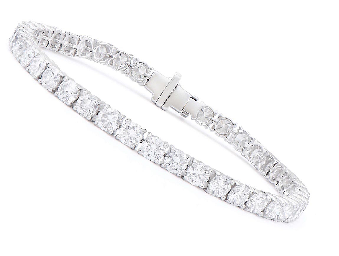 $28,895 Value! 10.79 Ctw IGI Certified Lab Diamonds 14K Gold Designer Bracelet E-F VVS