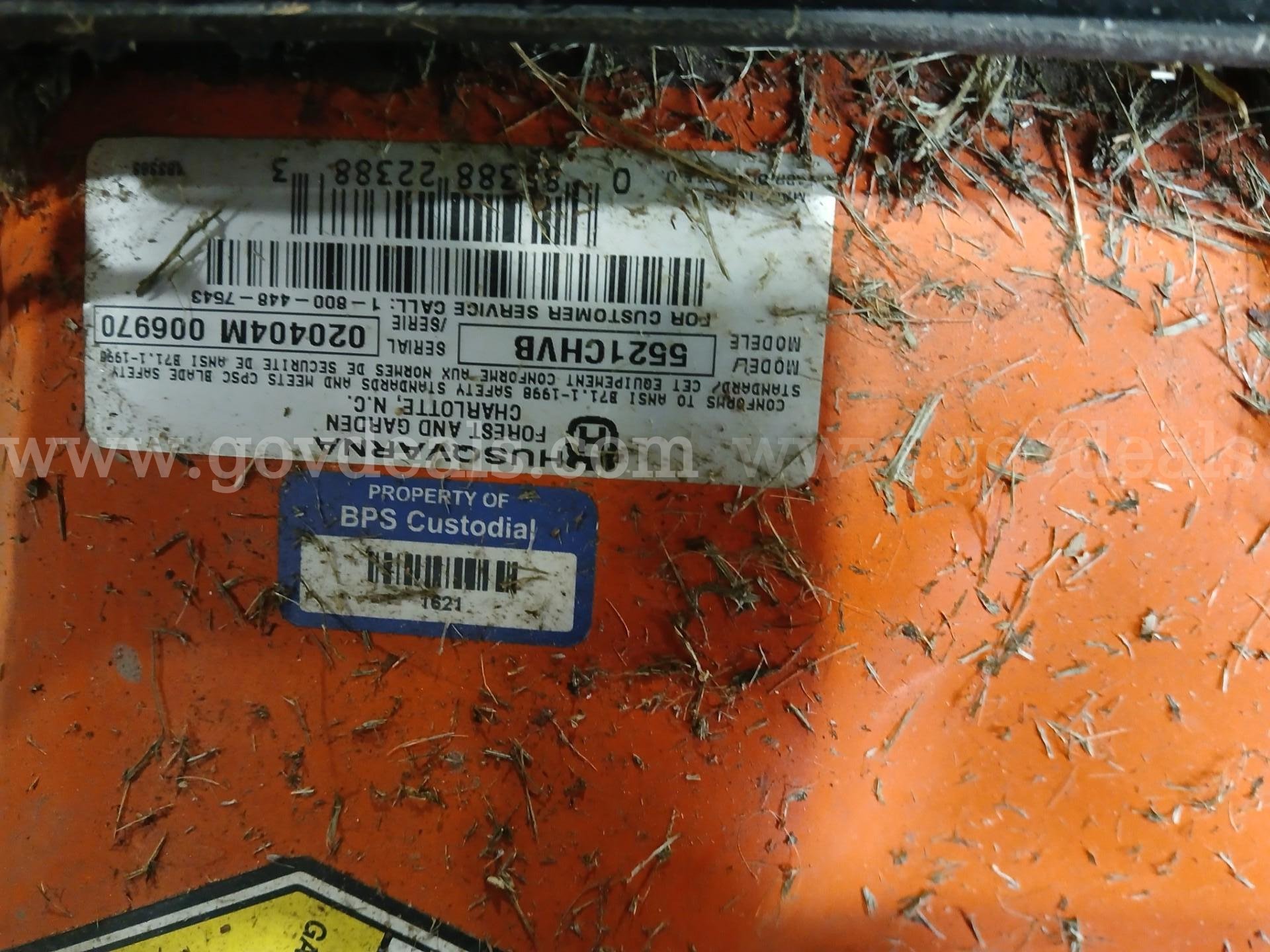 A Lot of (7) Husqvarna Push Lawnmowers   Government Surplus Auction - Photo #5