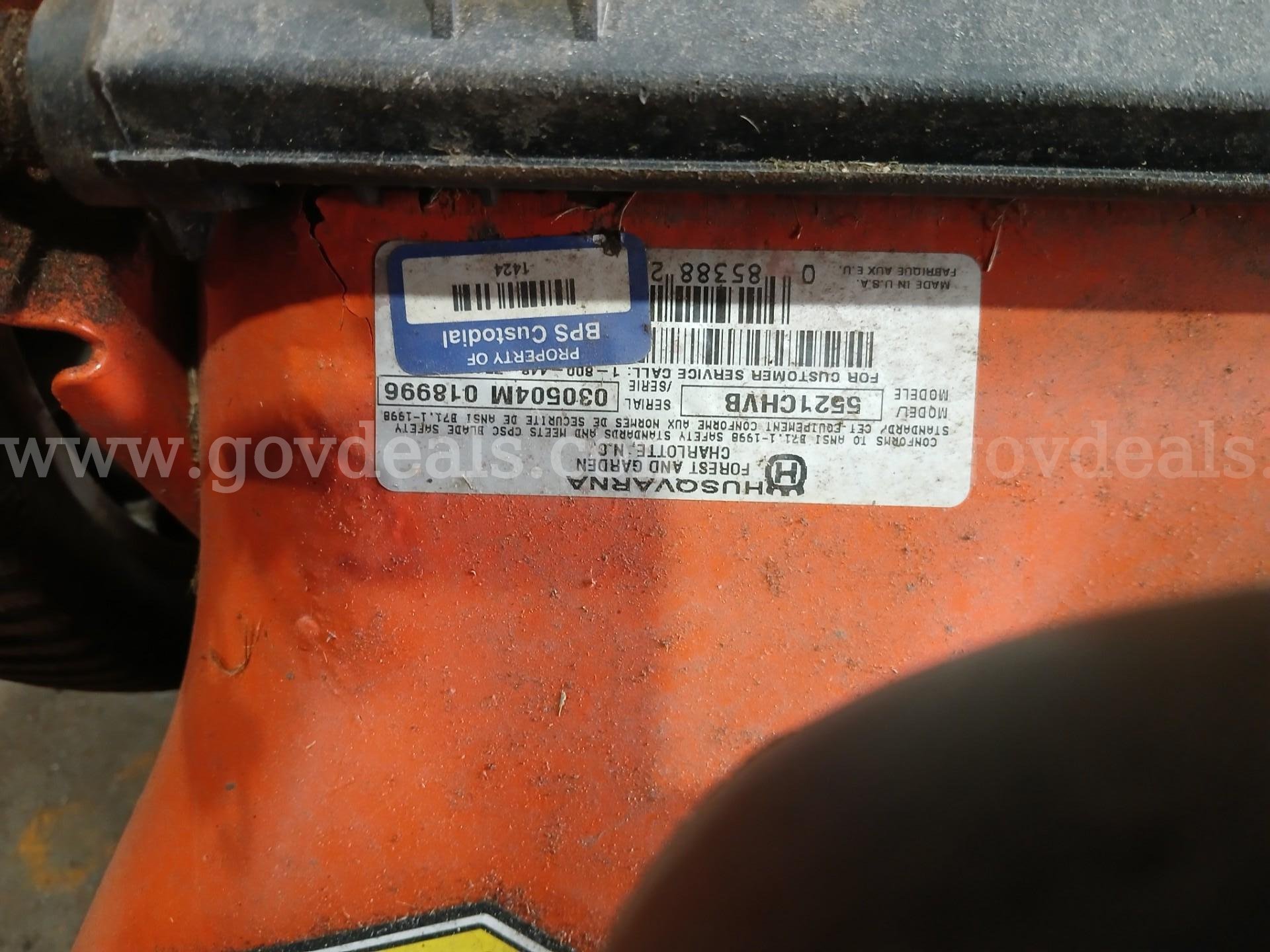 A Lot of (7) Husqvarna Push Lawnmowers   Government Surplus Auction - Photo #6
