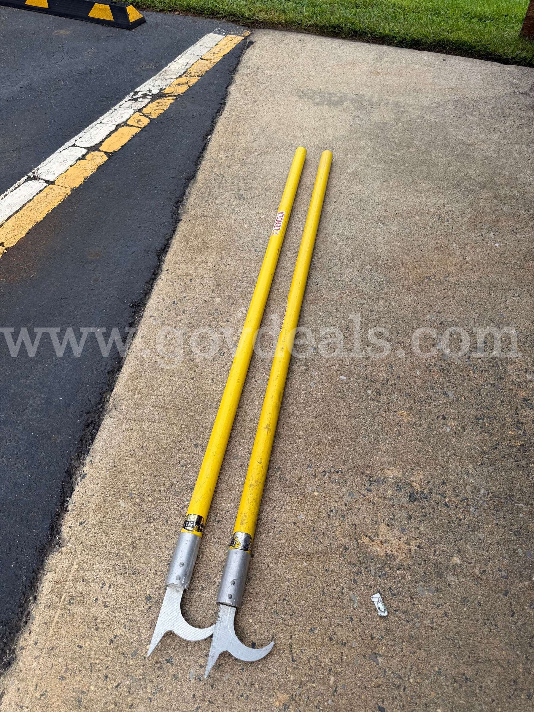 6' pike poles Duo-Safety Ladder Corp  Government Surplus Auction - Photo #3
