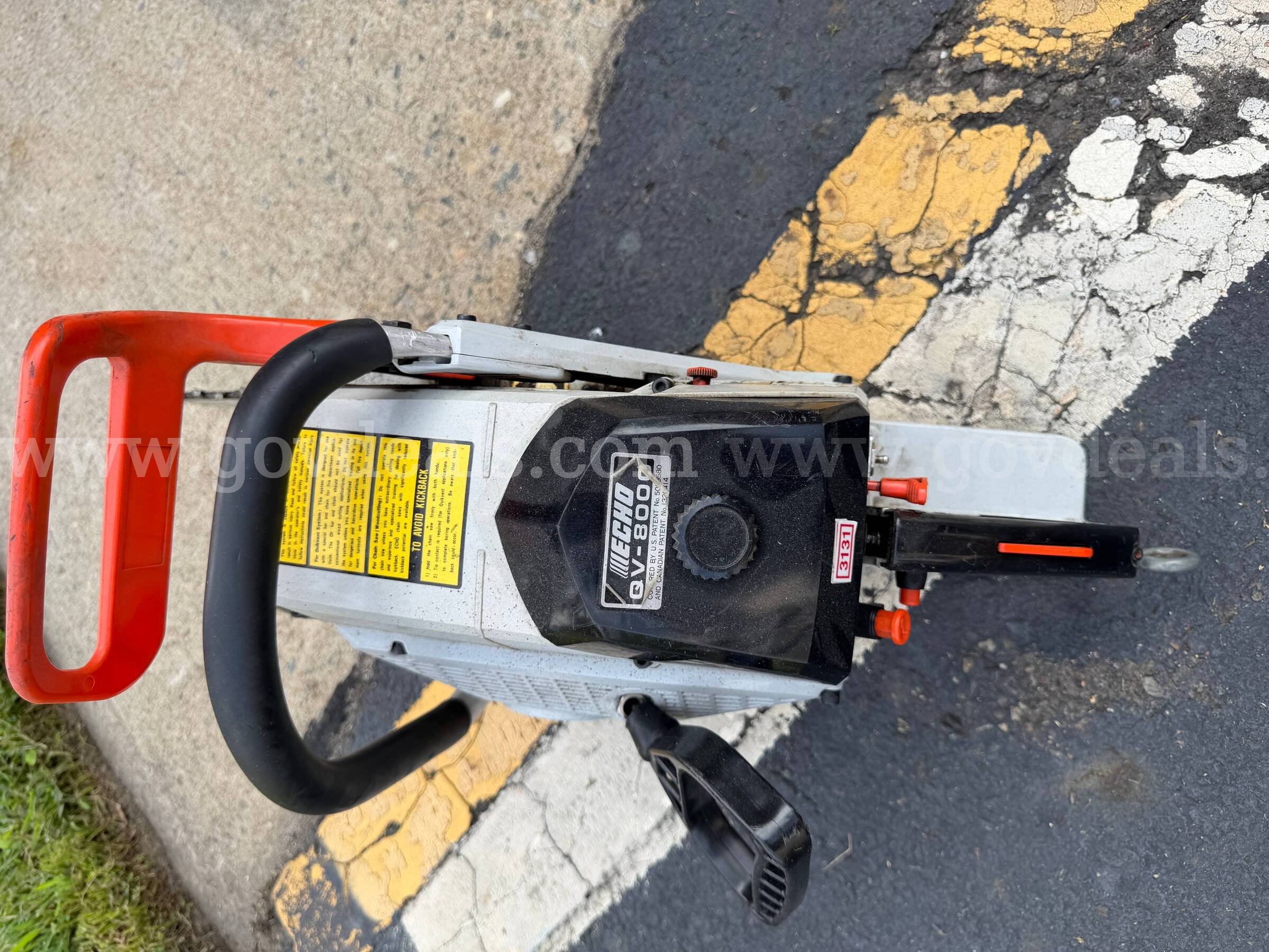 ECHO QV-8000 Quickvent Saw ECHO 8000 Government Surplus Auction - Photo #2