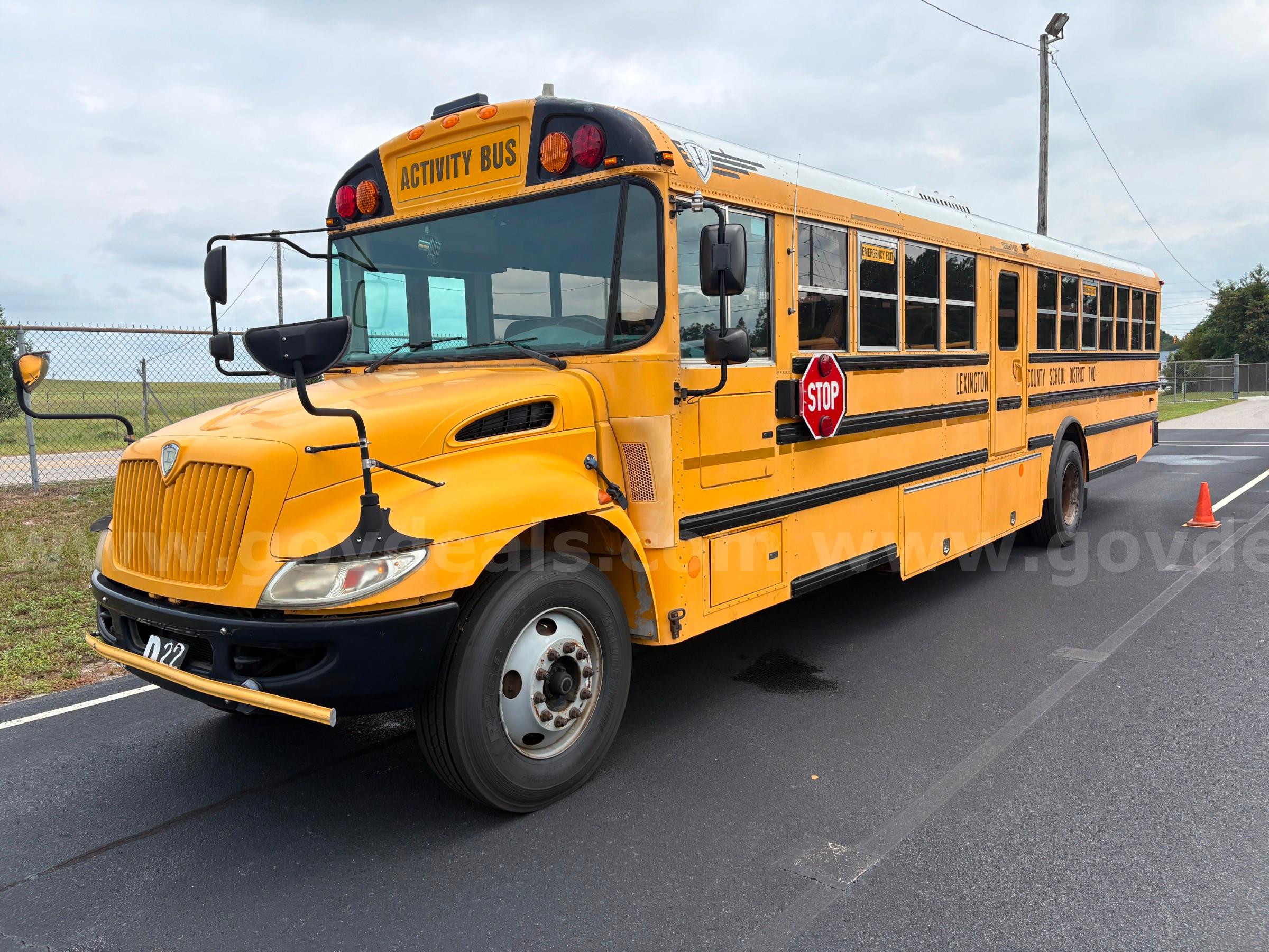 2012 International CE School Bus International CE Government Surplus Auction - Primary Photo
