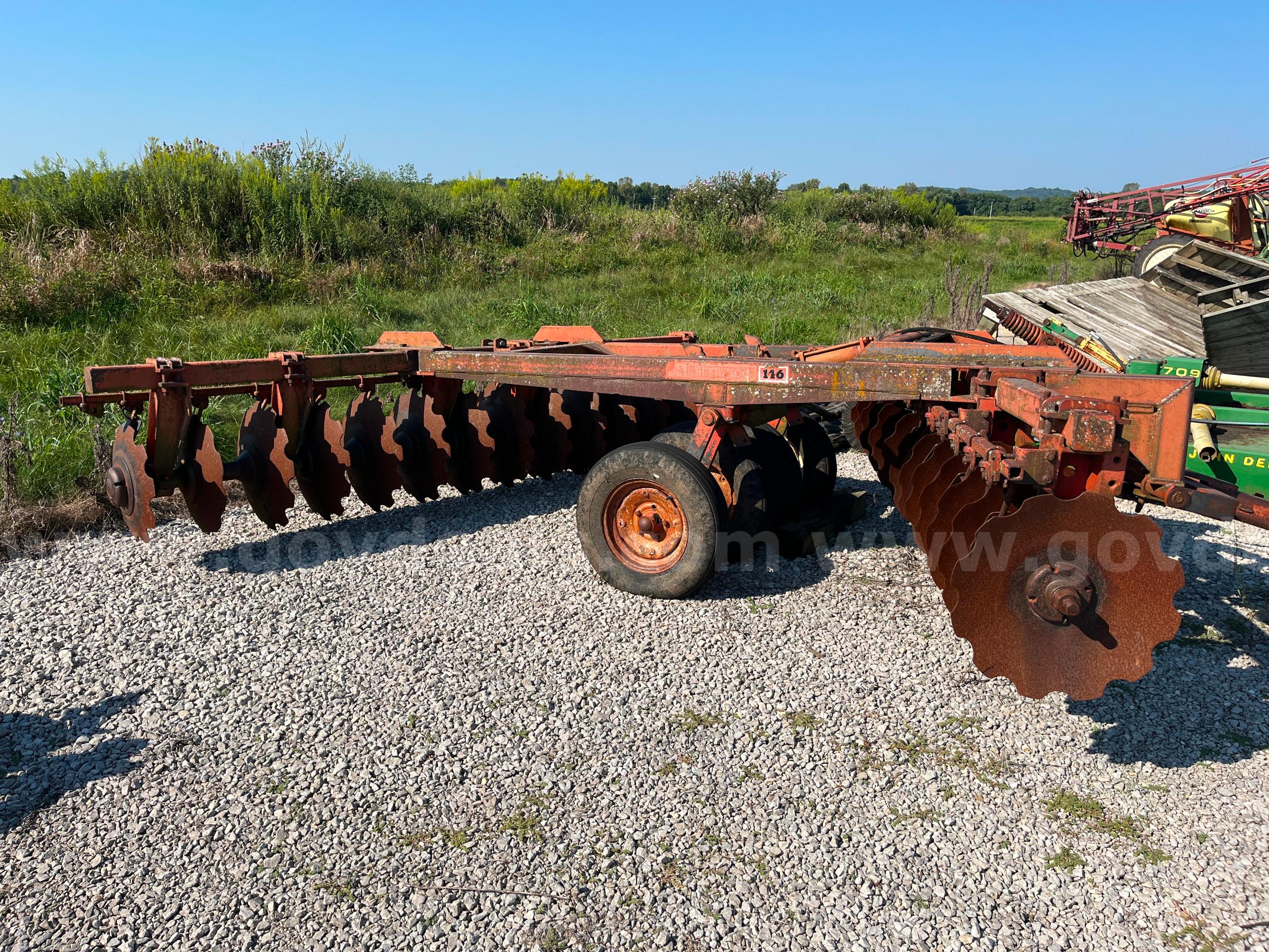 1982 Bush Hog 146HD Disc Harrow Bush Hog 146HD Government Surplus Auction - Photo #3