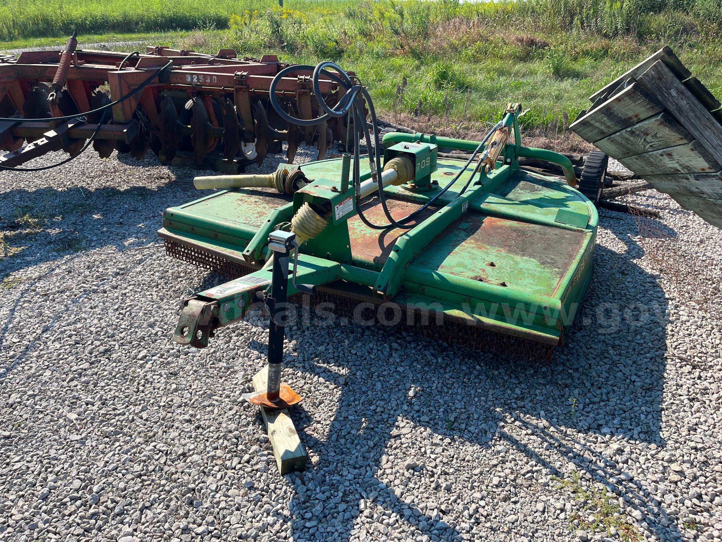 1994 John Deere 709 (7-foot) PTO Mower Attachment