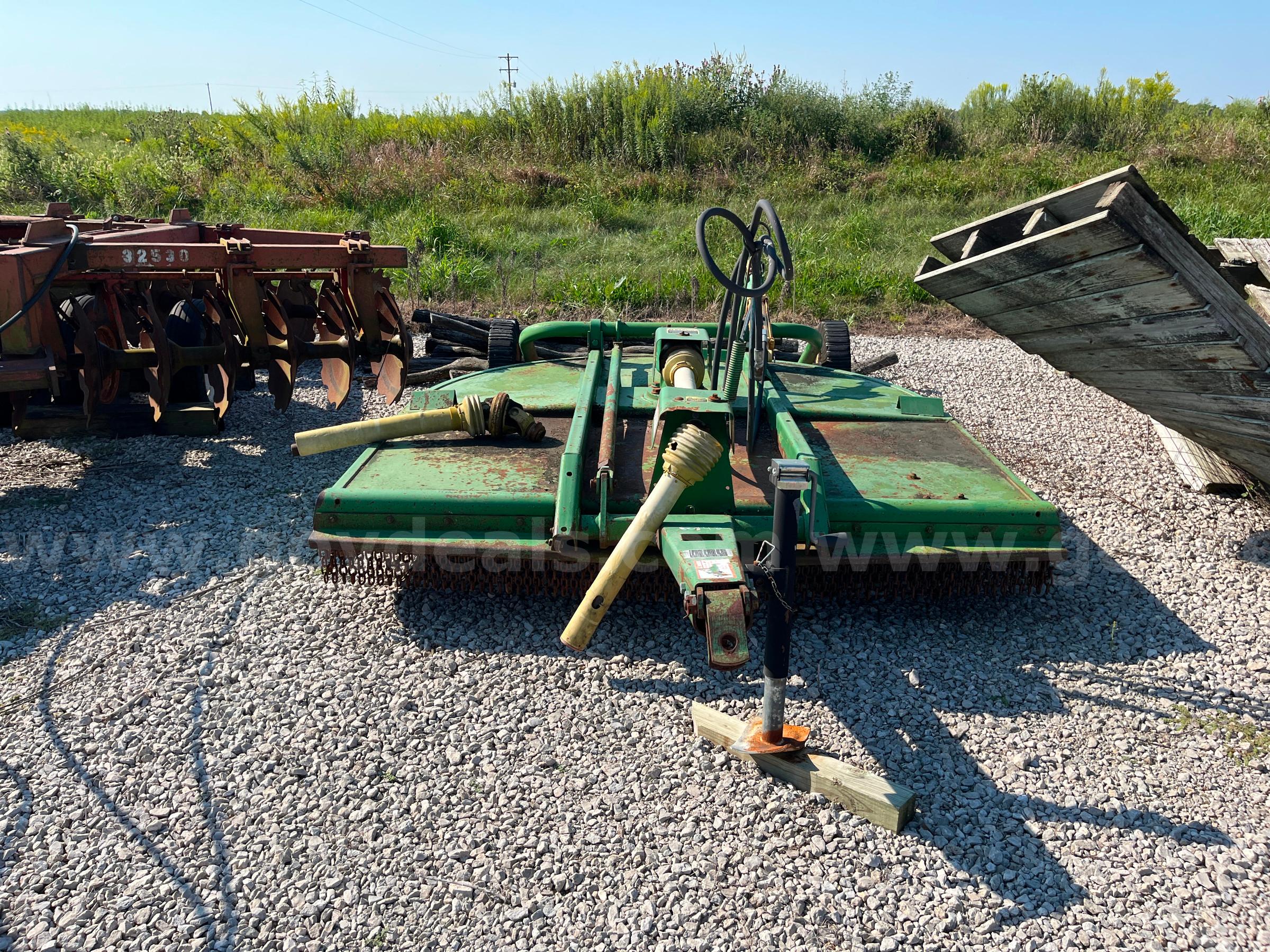 1994 John Deere 709 (7-foot) PTO Mower Attachment John Deere 709 Government Surplus Auction - Photo #2