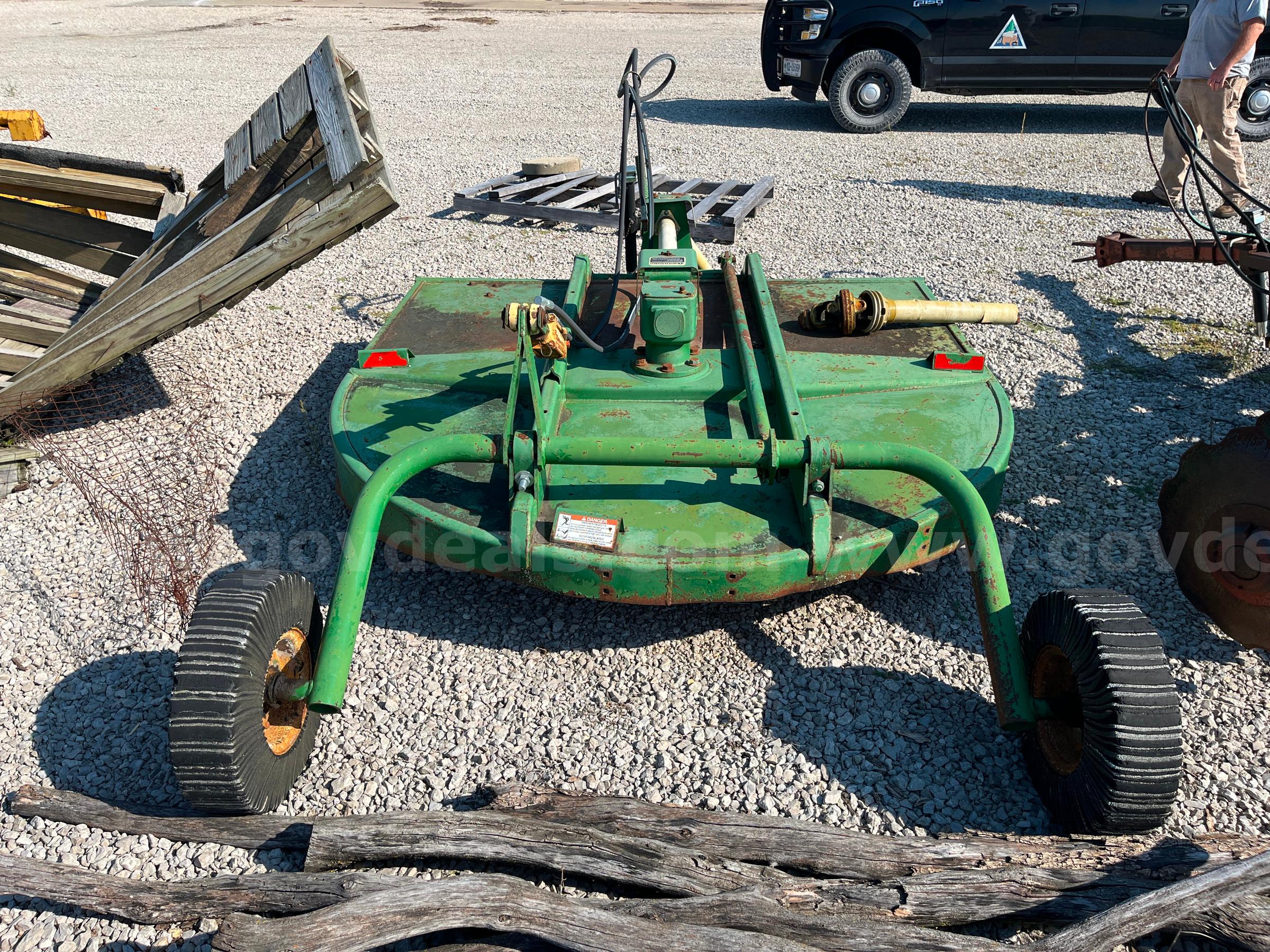 1994 John Deere 709 (7-foot) PTO Mower Attachment John Deere 709 Government Surplus Auction - Photo #5