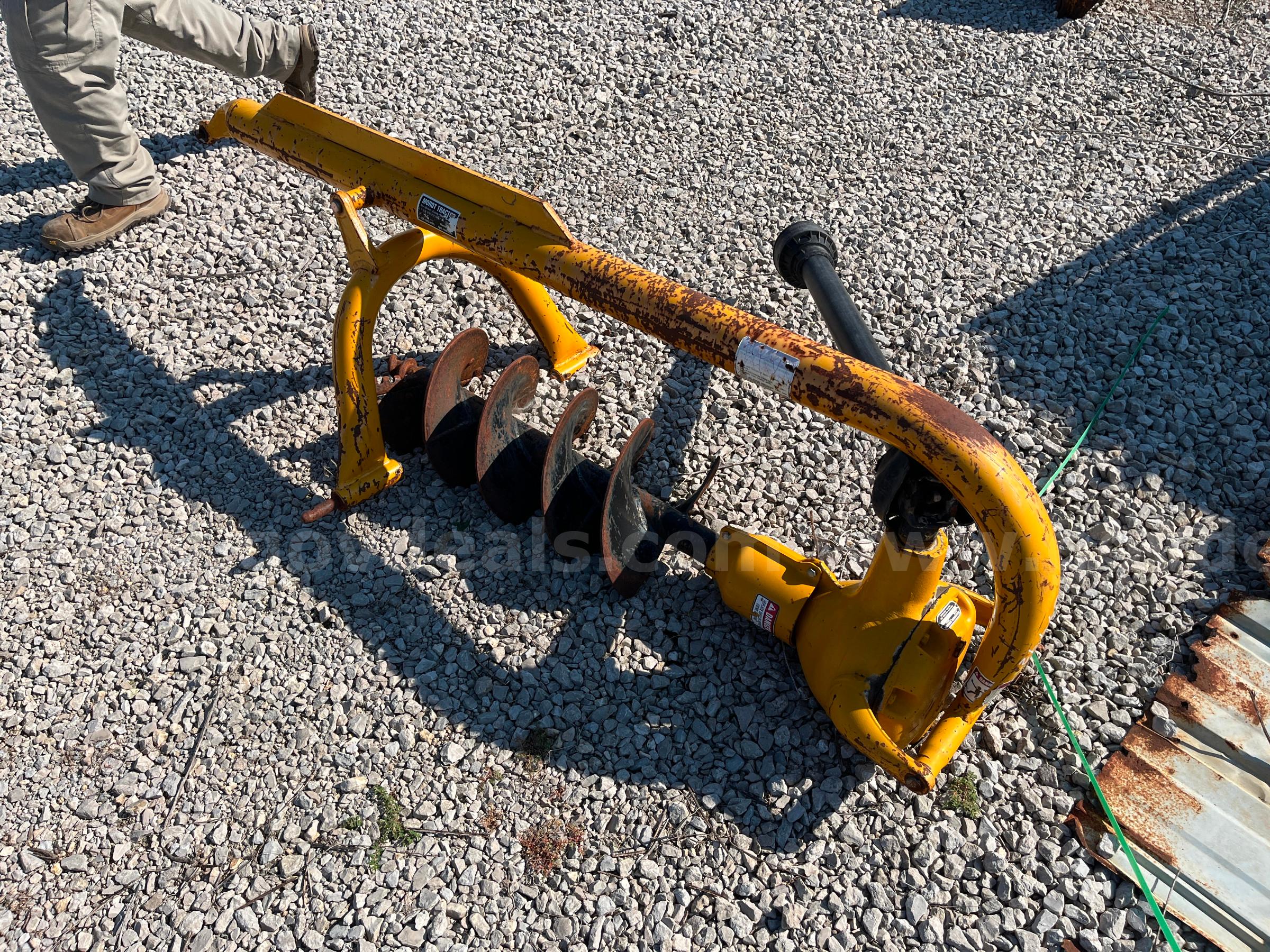 Danuser F-8 Auger attachment
