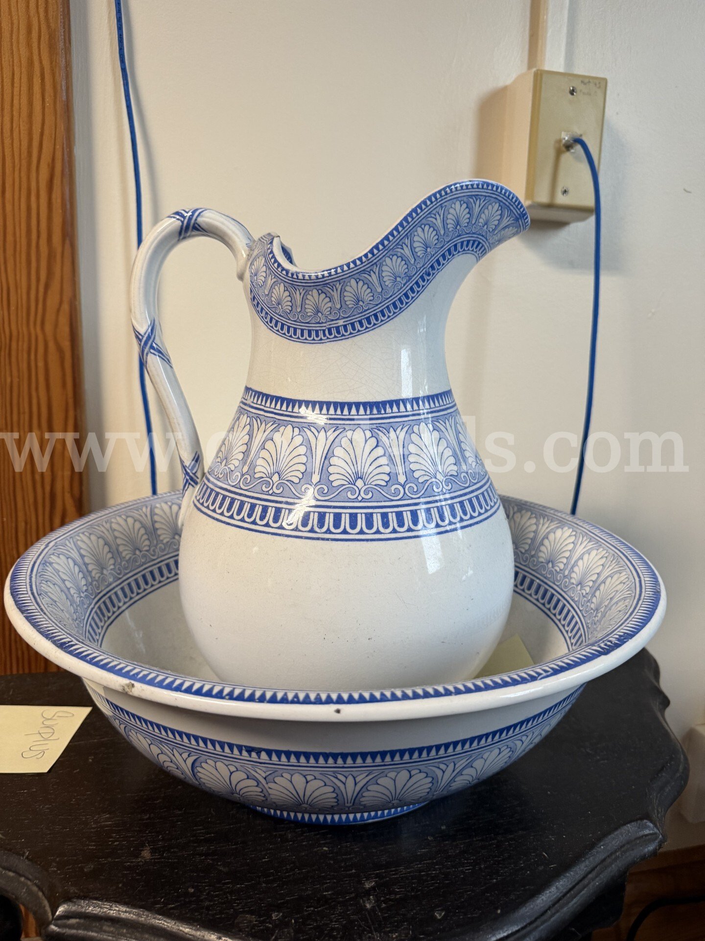 Pitcher and Bowl   Government Surplus Auction - Primary Photo
