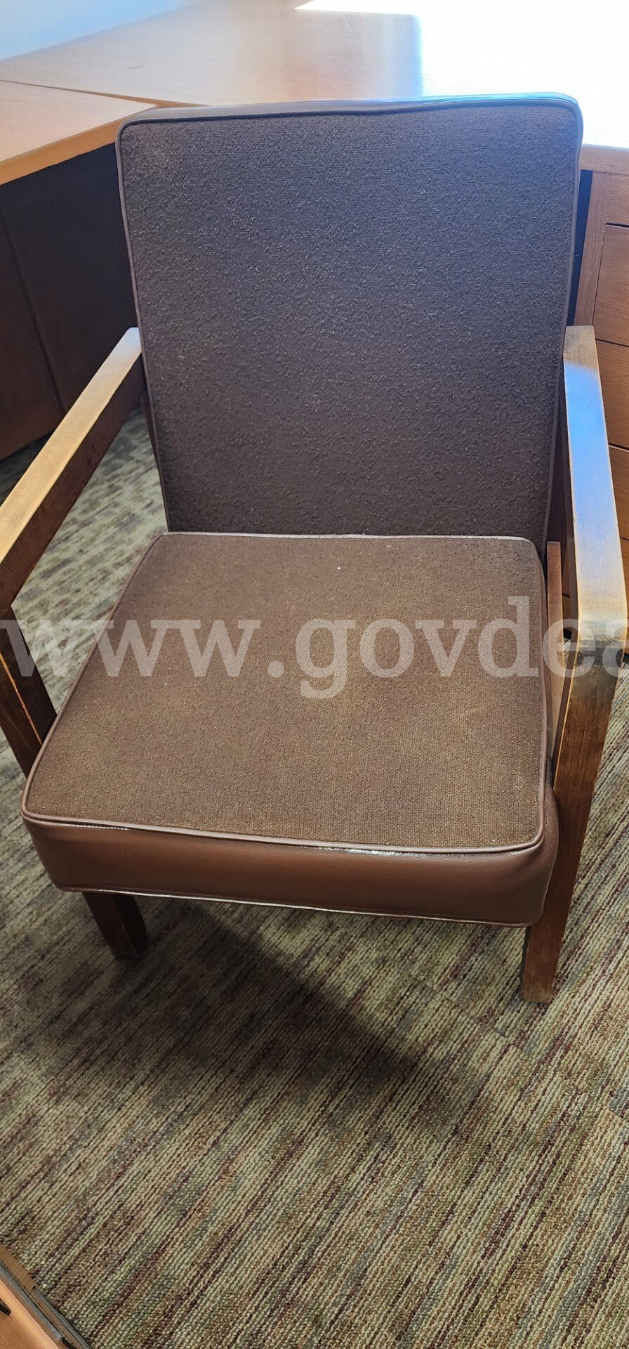 Cloth Chair   Government Surplus Auction - Primary Photo