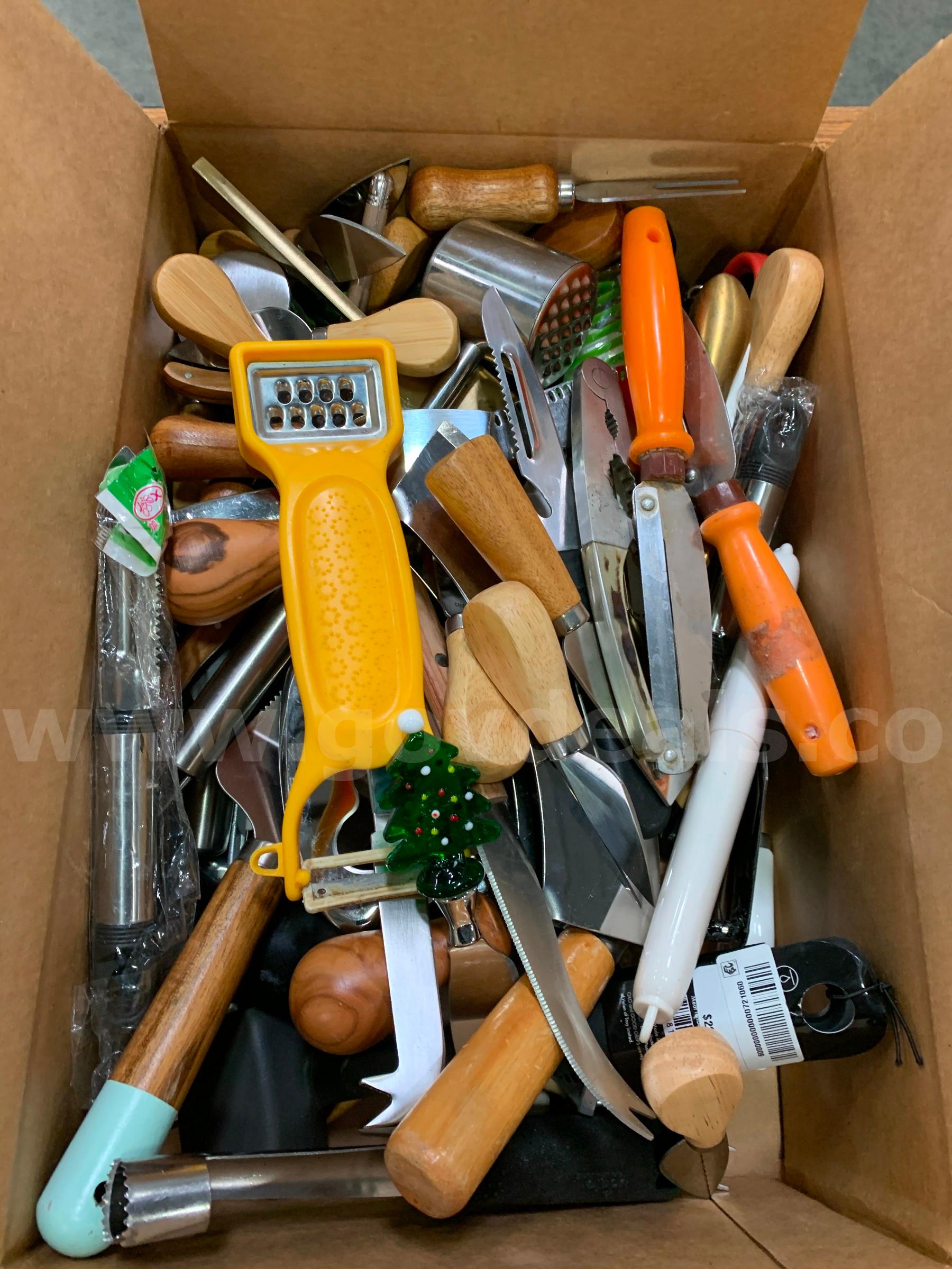 Box of Kitchenware