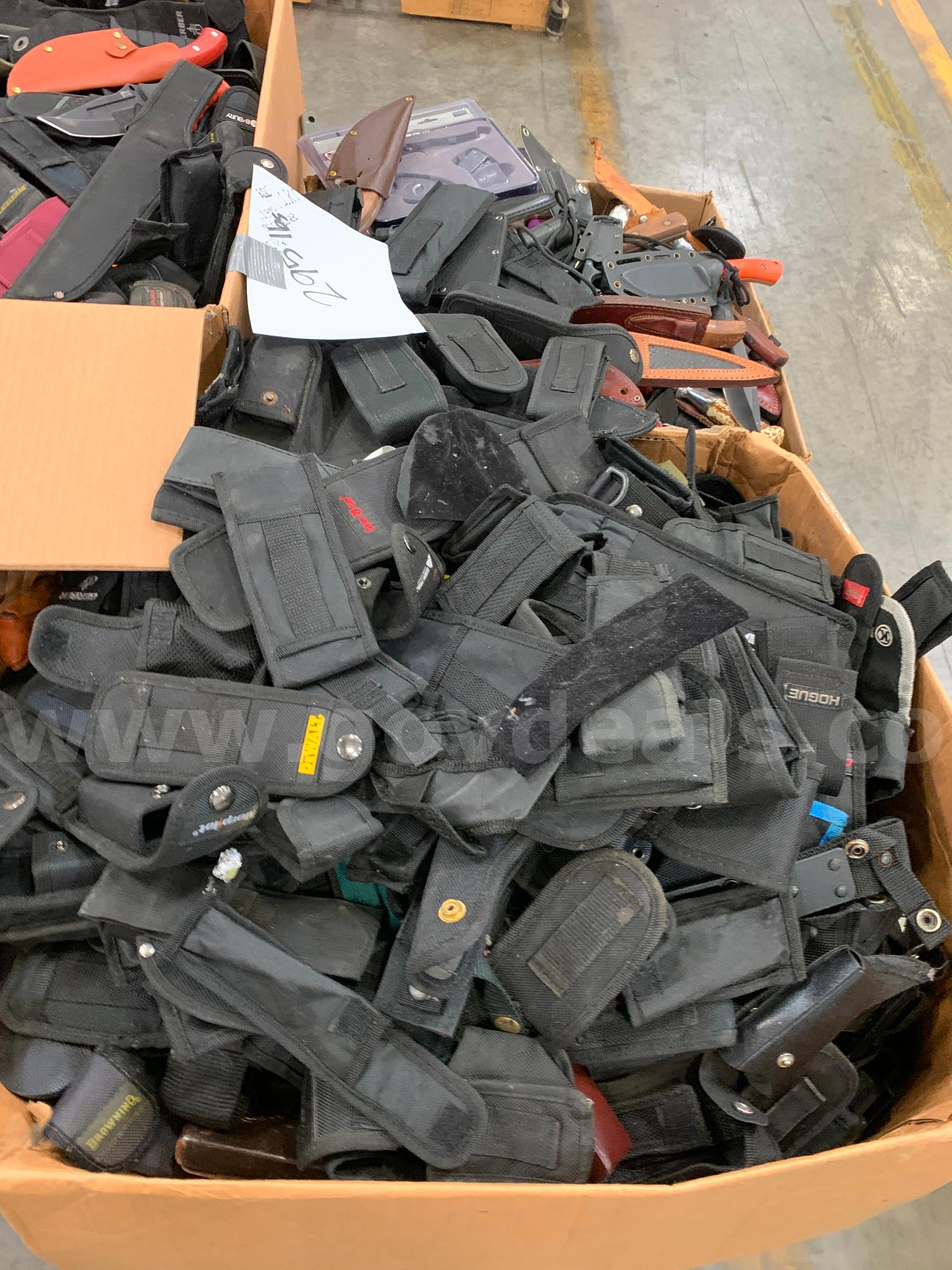 Pallet of Knives and Sheaths   Government Surplus Auction - Photo #4