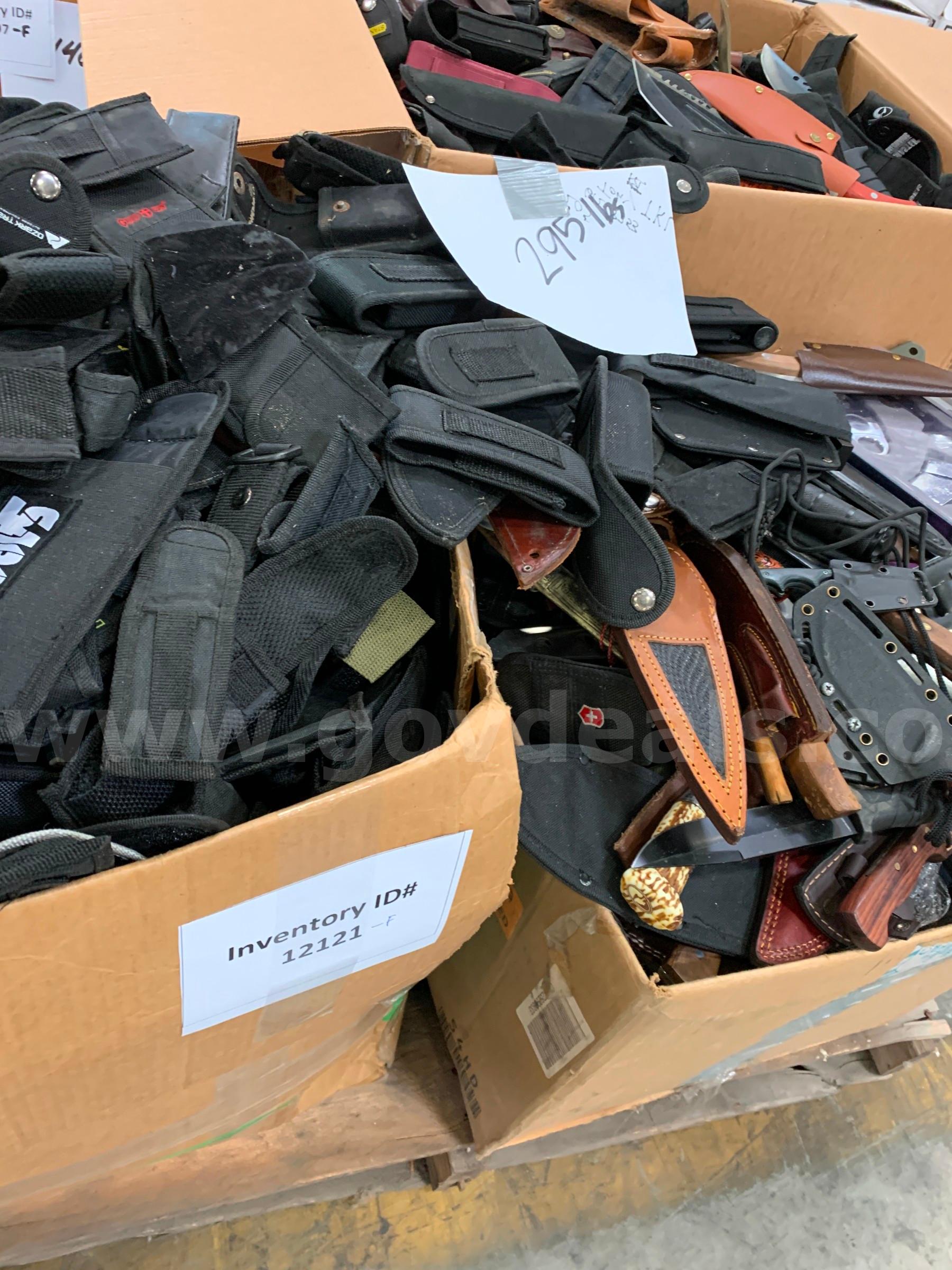Pallet of Knives and Sheaths   Government Surplus Auction - Photo #6