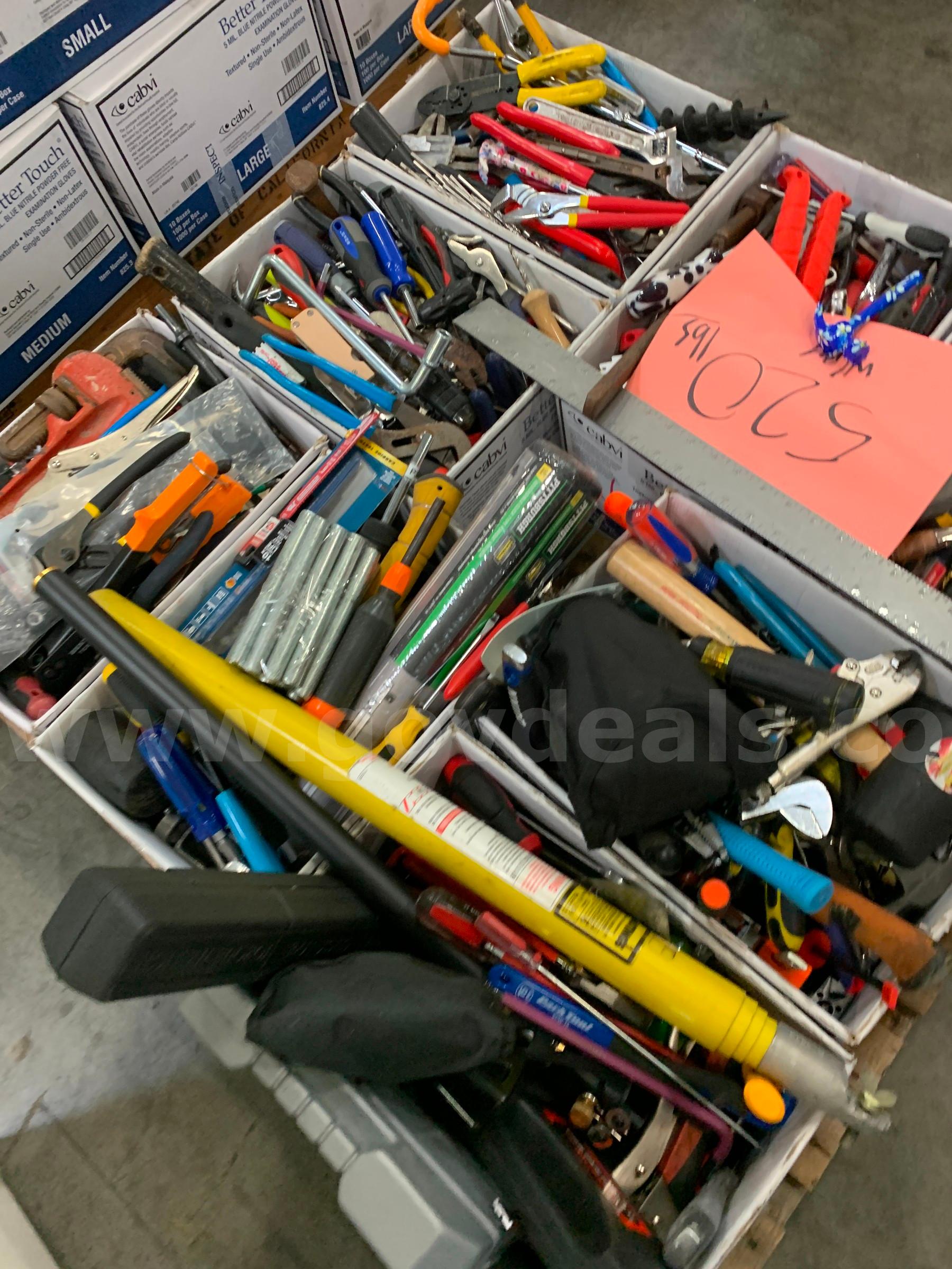 Pallet of Tools   Government Surplus Auction - Photo #2