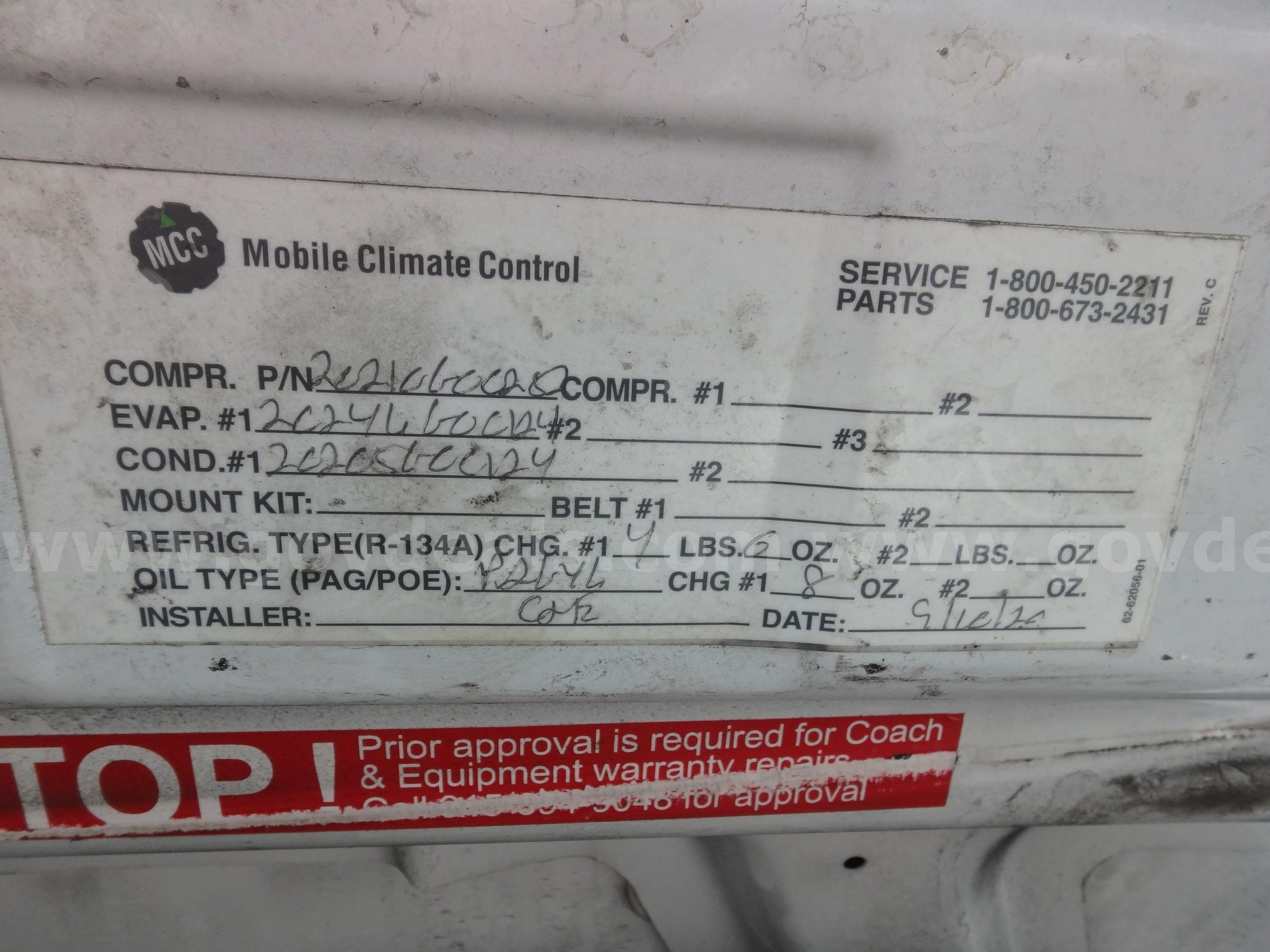 2021 Ford Econoline E450 Cutaway Bus Unit # 2028 Ford E450 Government Surplus Auction - Photo #4