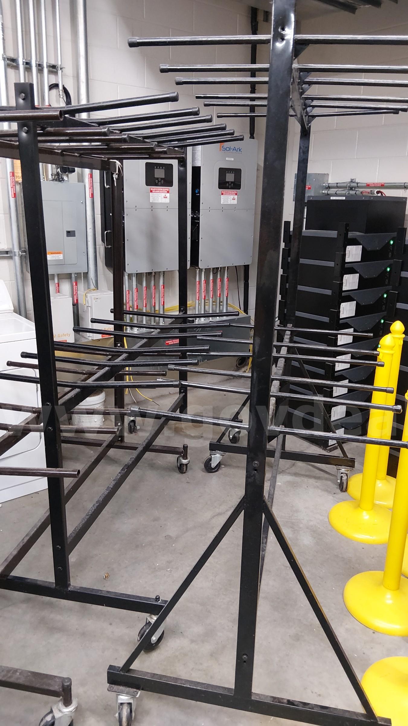 Chair Racks (3)   Government Surplus Auction - Primary Photo